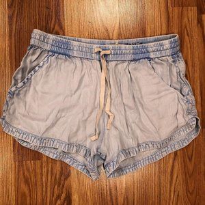 Billabong's Light Wash Soft Denim Shorts